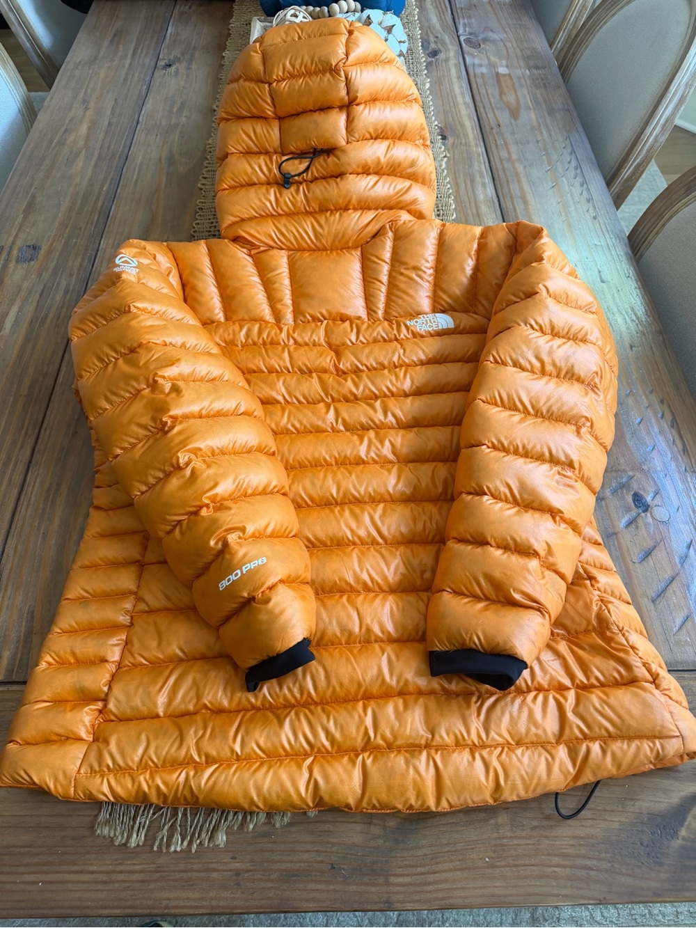 NORTH FACE BREITHORN SUMMIT SERIES 800 PRO DOWN JACKET NWOT WOMANS XL HI END - Picture 9 of 11